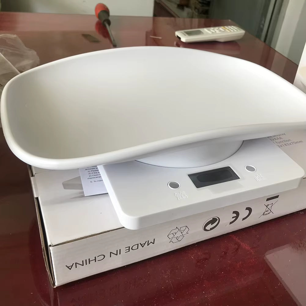 10Kg/1G Digital Small Pet Scale for Cats Dogs New Born Puppy Animal Scale Electronic Kitchen Scale Weighing Tool for Baby Infant