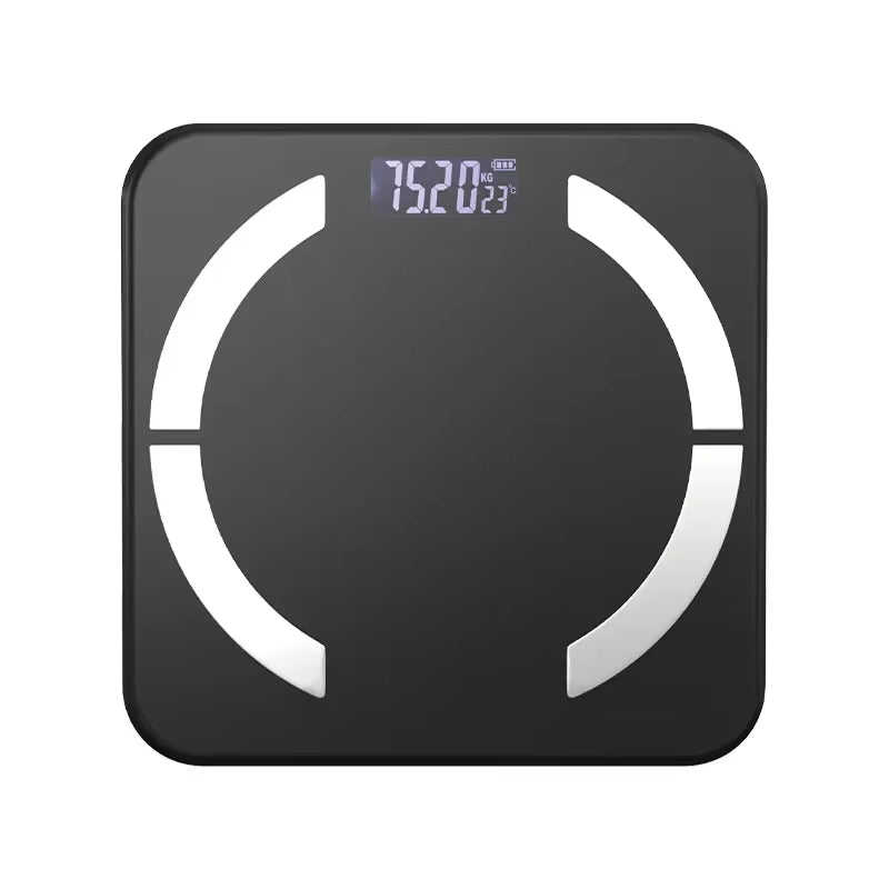 High Definition Digital Weight Scale - Large LCD Display, Max 396.8Ib/180Kg, Home Bathroom Scale for Accurate Body
