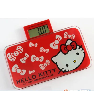 Kitty Household Electronic Scale Weight Scale Body Fat Scale BMI Adult Bathroom Healthy Weight Loss Weighing Body Scale Charging
