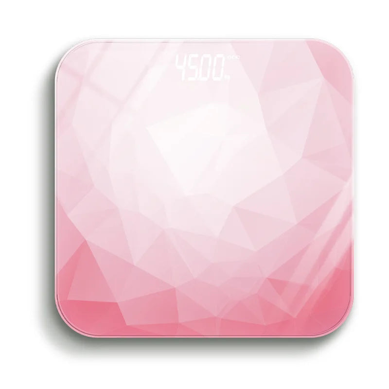 Phone App Connecting Digital Scale Body Weight Gradients Color Bathroom Scale Floor Scales Glass Weighing Scales USB Recharging