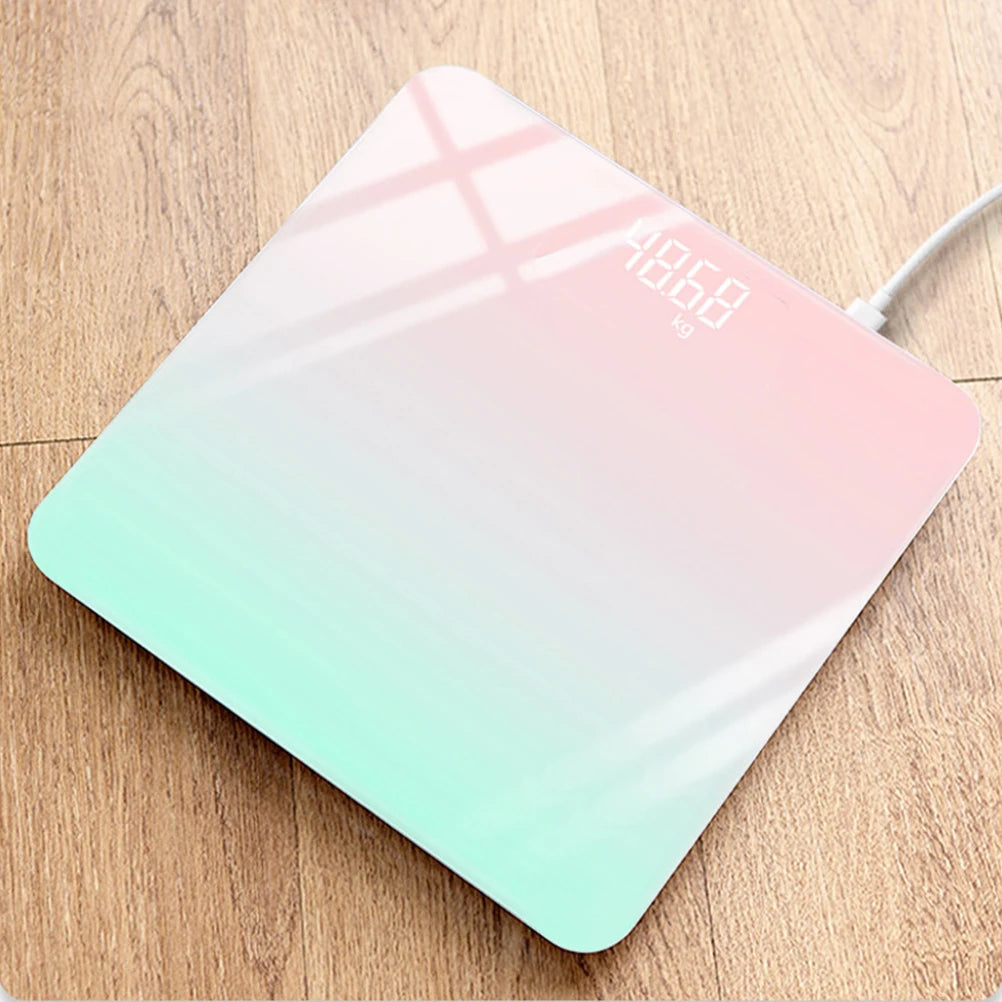 Weighing Scale Digital Infant Scales for Tracking Tempered Glass Bathroom Weight Scale Body Weight Monitor
