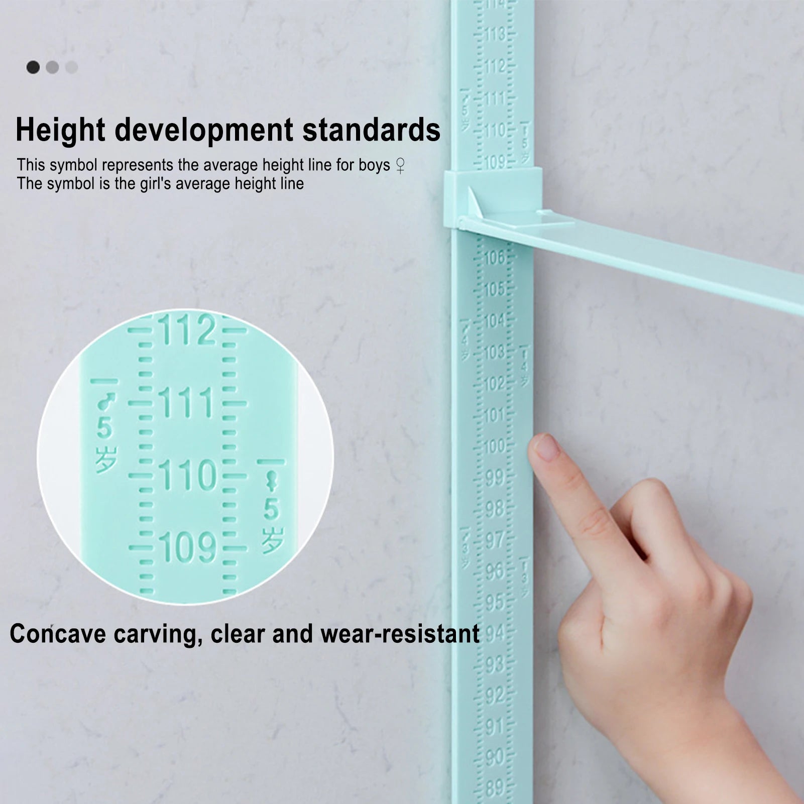 Children Growth Height Chart Measuring Ruler Kid to Grow Home Wall Stickers Growing Measurement Tool Wall Hanging Height Caliper