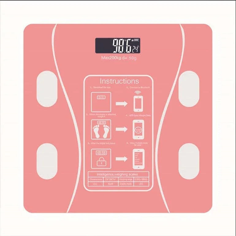 Body Weight Scale, Bluetooth APP Intelligent Scale USB Charging