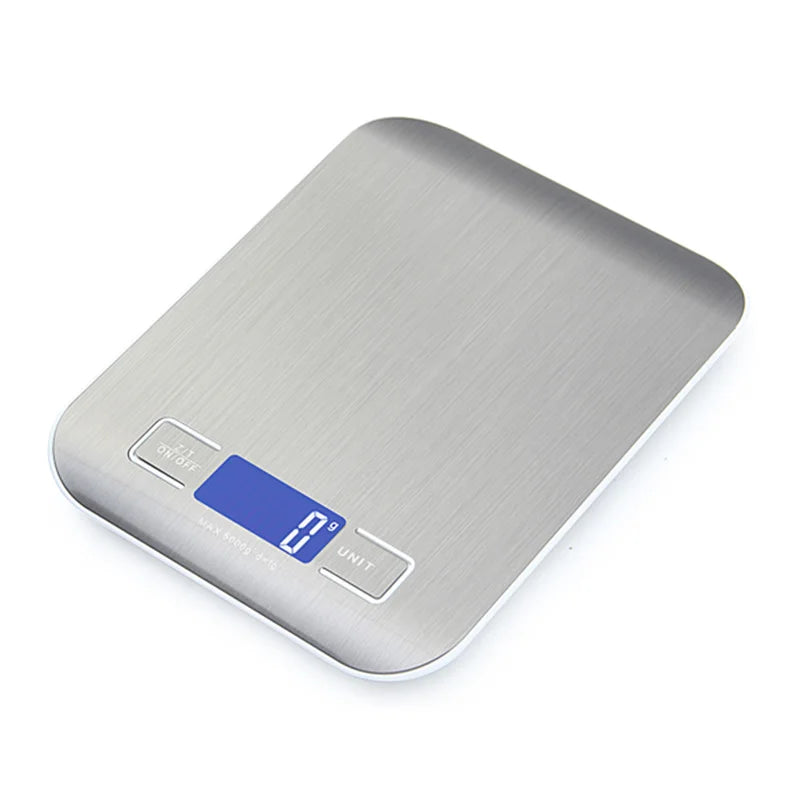 10/5Kg Kitchen Digital Scale Usb/Battery Charging Electronic Smart Balance LCD Mini Precision Weight Scales for Food Cooking