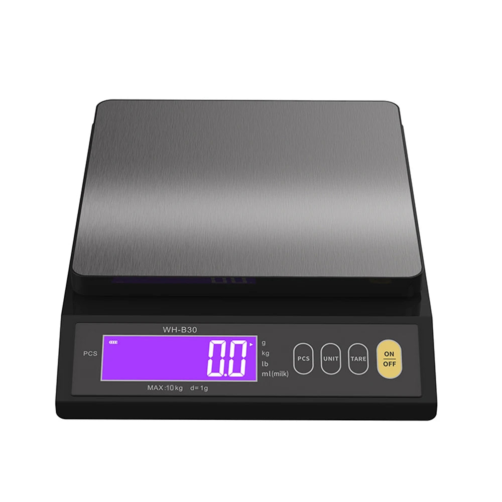 5KG 10KG Digital Scale Rechargeable Electric Scale 0.1G 1G Kitchen Scale Counting Tare Zeroing Auto Power off Unit Conversion