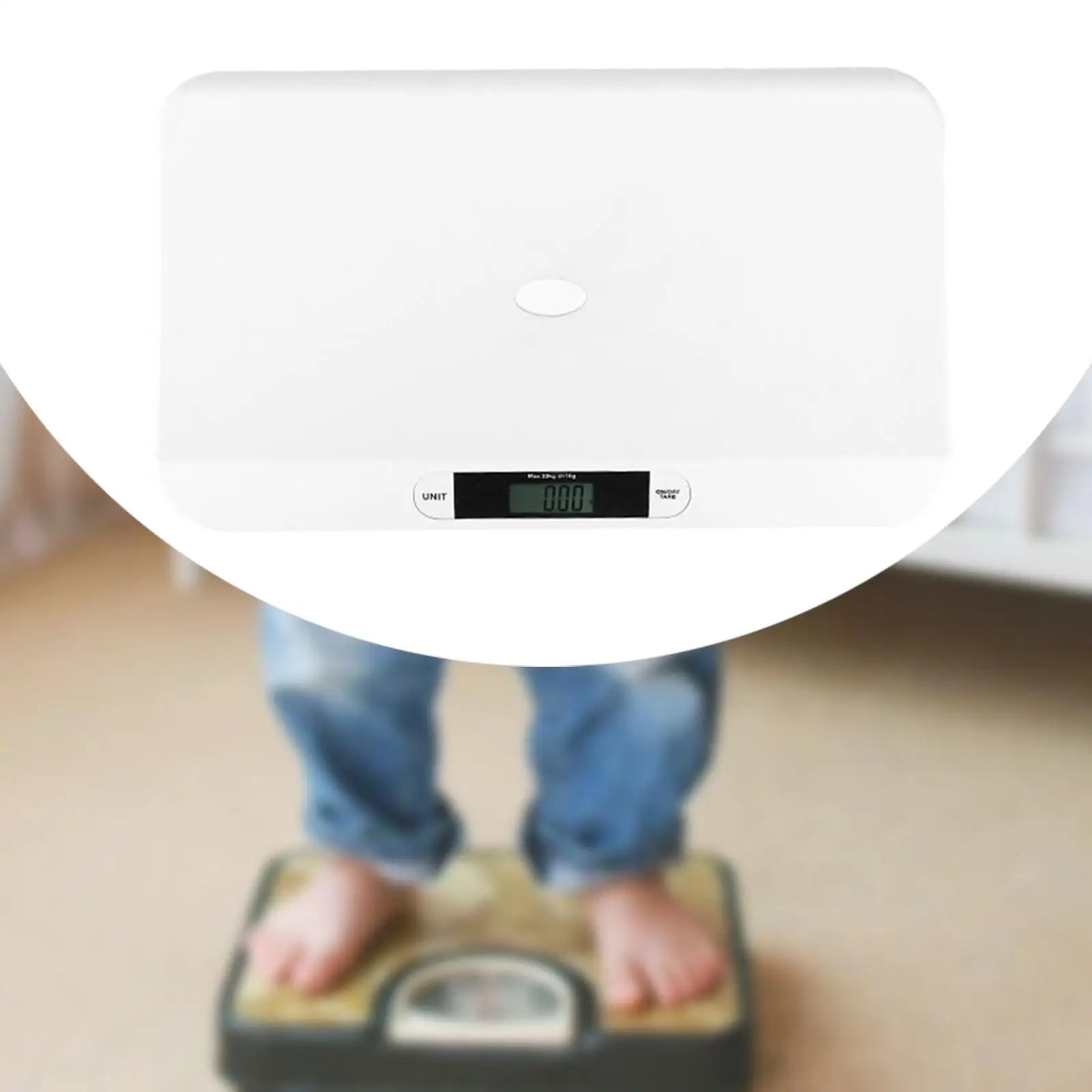 Baby Scale Digital Weight Animal Cat Scales for Bathroom Pet Shop Kitchen
