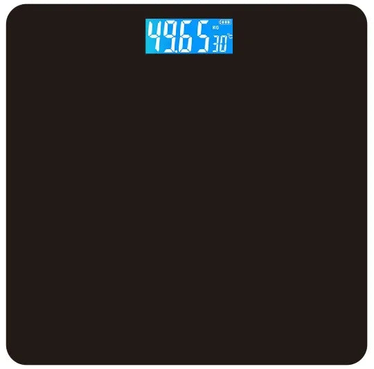 Intelligent LED Small Human Health Scale, Hidden Screen Electronic Scale, Family Bathroom Scale, Balana Body Composition Scale