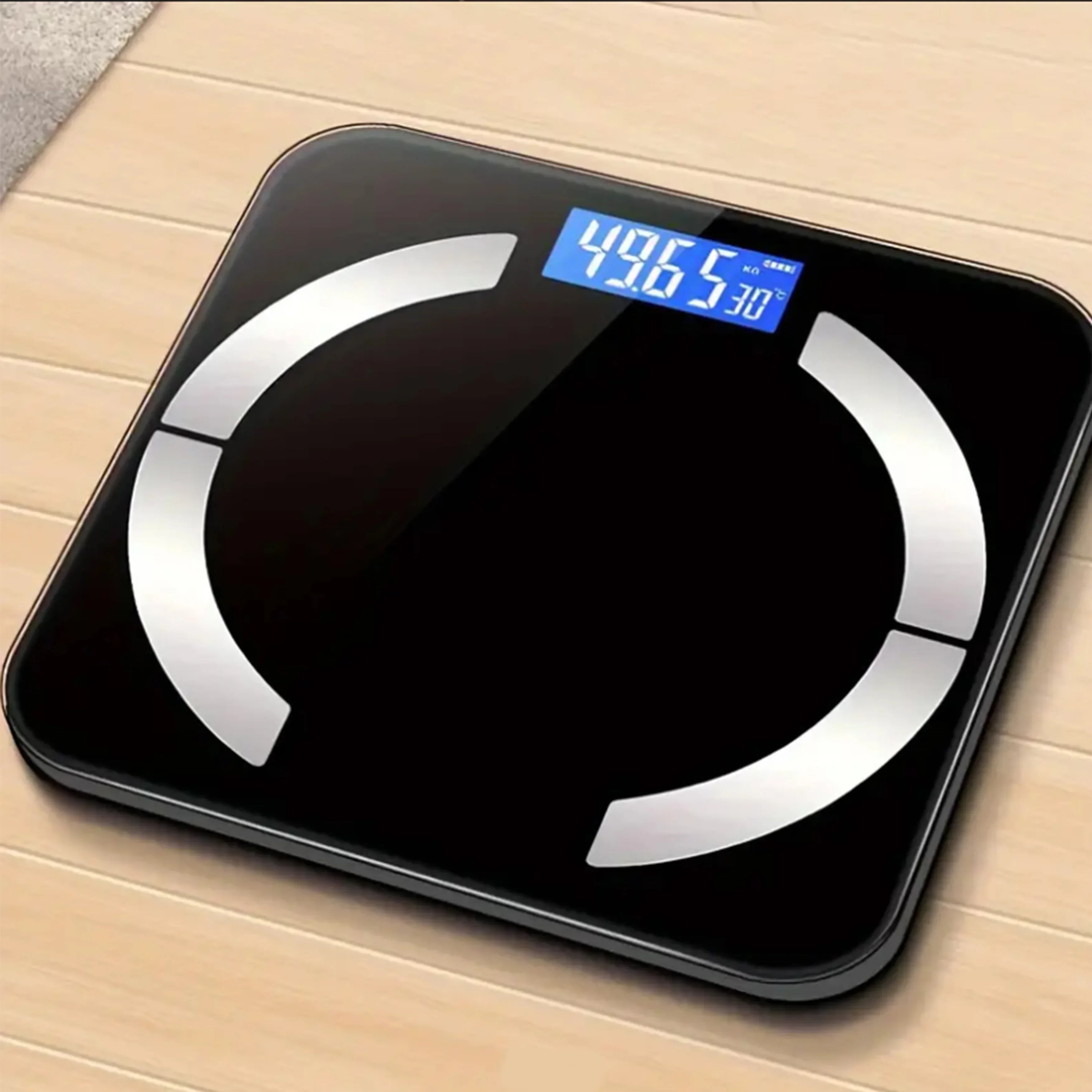 High Definition Digital Weight Scale - Large LCD Display, Max 396.8Ib/180Kg, Home Bathroom Scale for Accurate Body