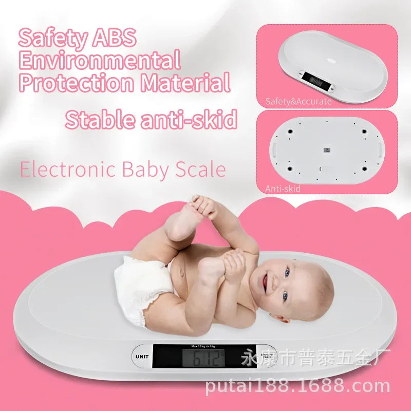 20Kg Health Pet Scale Baby Weight Scale Electronic Baby Scale Household Baby Electronic Scale