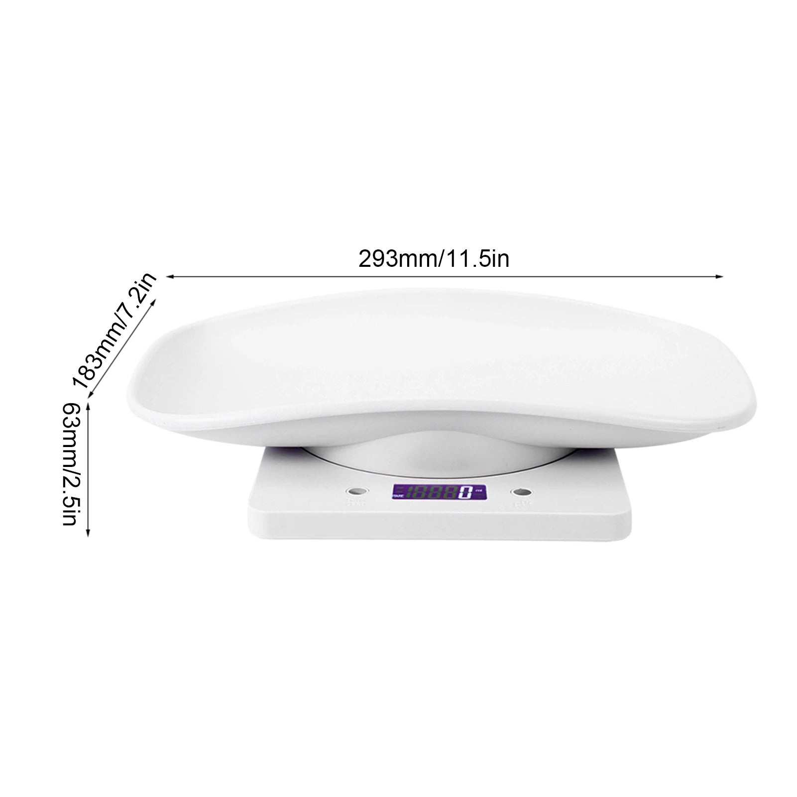 10Kg/1G Digital Small Pet Weight Scale for Cats Dogs Measure Tool Electronic Kitchen Scale Pet Scale Kitchen Scale Digital Scale