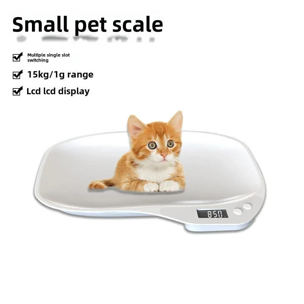 Newborn Pet Scale Tray Baking Kitchen Electronic Scale Pet Weigher Animal Cat Dog Weighing Tools