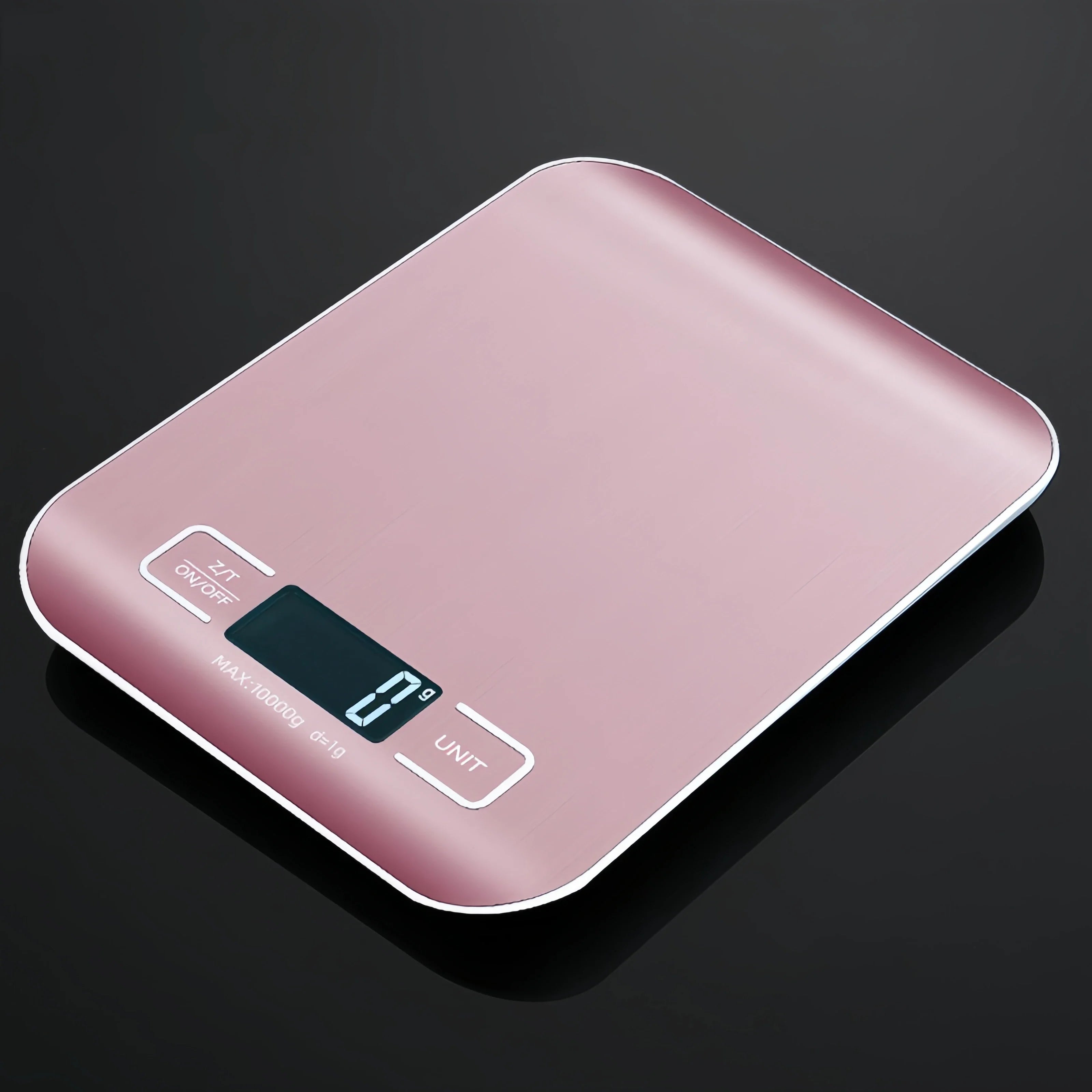 Kitchen Scale,Greater Goods Gray Food Scale,Digital Display Show Weight in Grams,Ounces,Milliliters,And Stainless Steel Platform