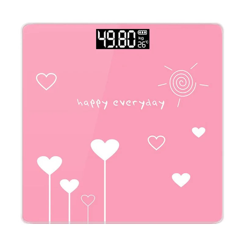 Electronics Weighing Smart Charging Weight Scales for Home Small Cute Student Dormitory Weights for Adult Precision Body Scales