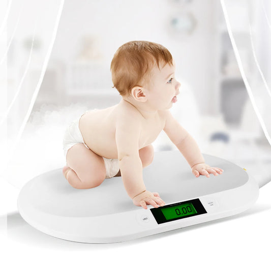 Digital Infant Weight Scale with LCD Display, 20kg Capacity & 10g Graduation