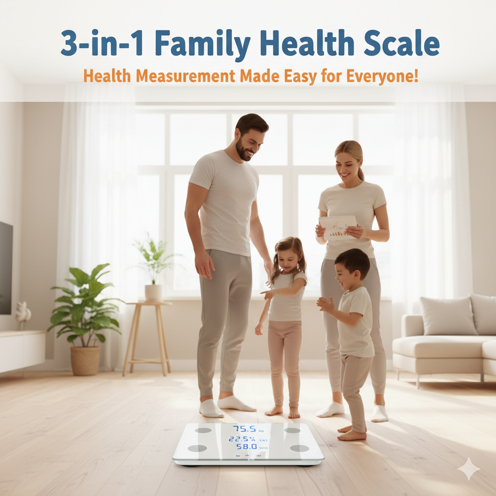 3-in-1 Family Health Scales