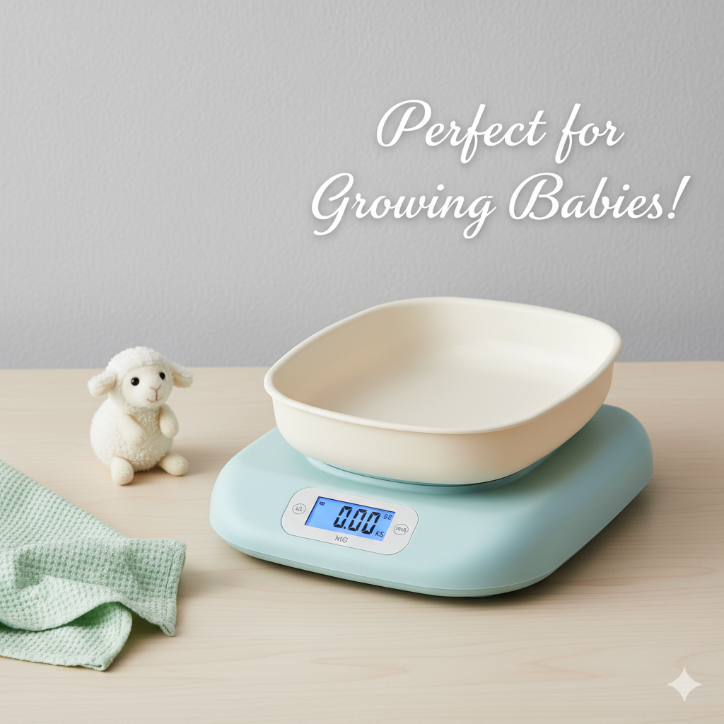 Detachable Tray Baby Scales