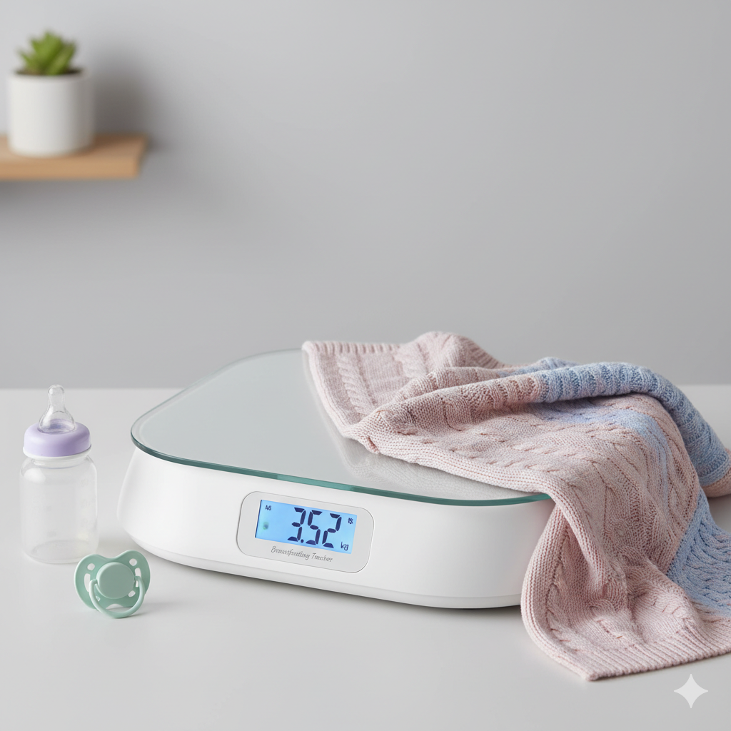 Feeding Station Scales for Breastfeeding Tracking