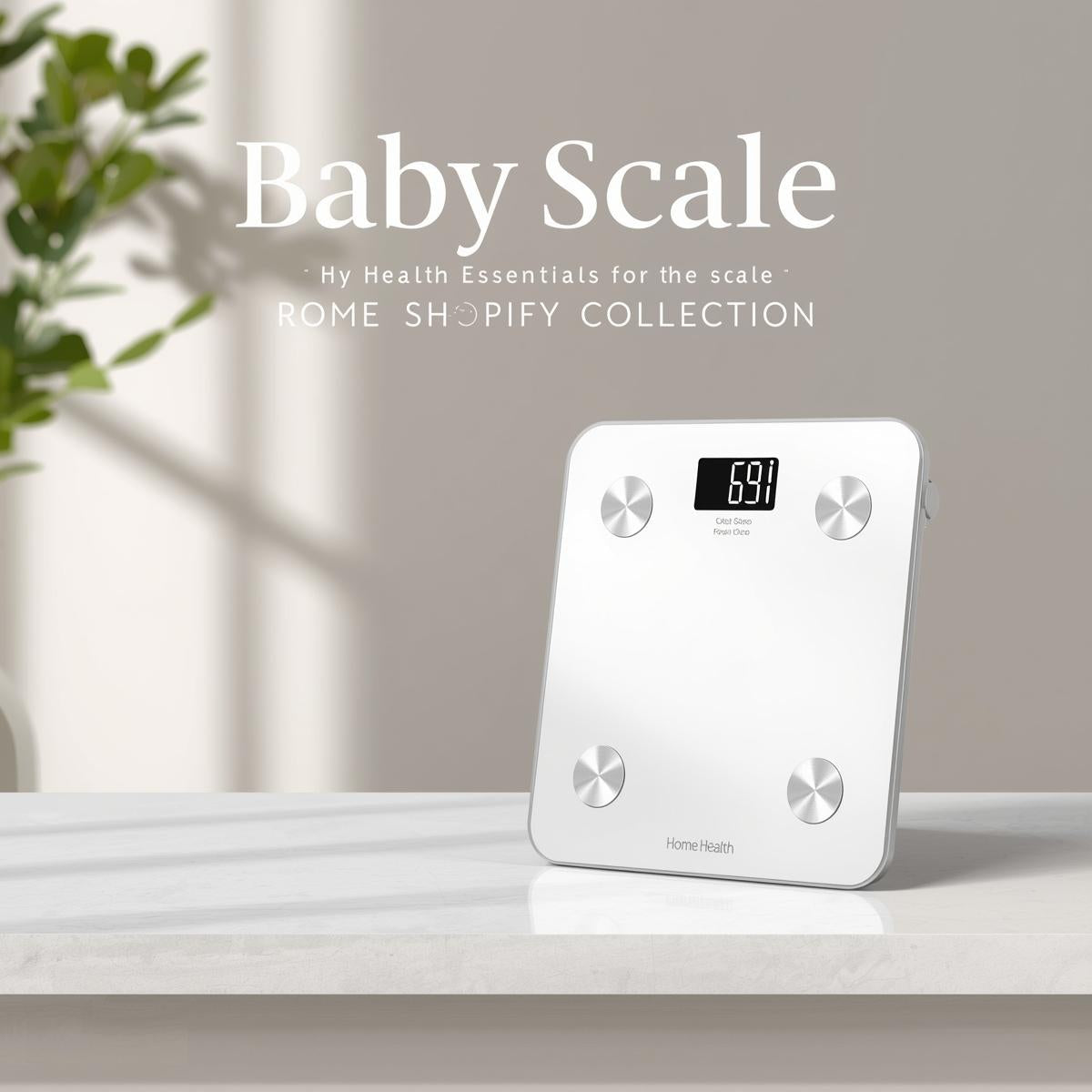 Home Health Essentials Baby Scales
