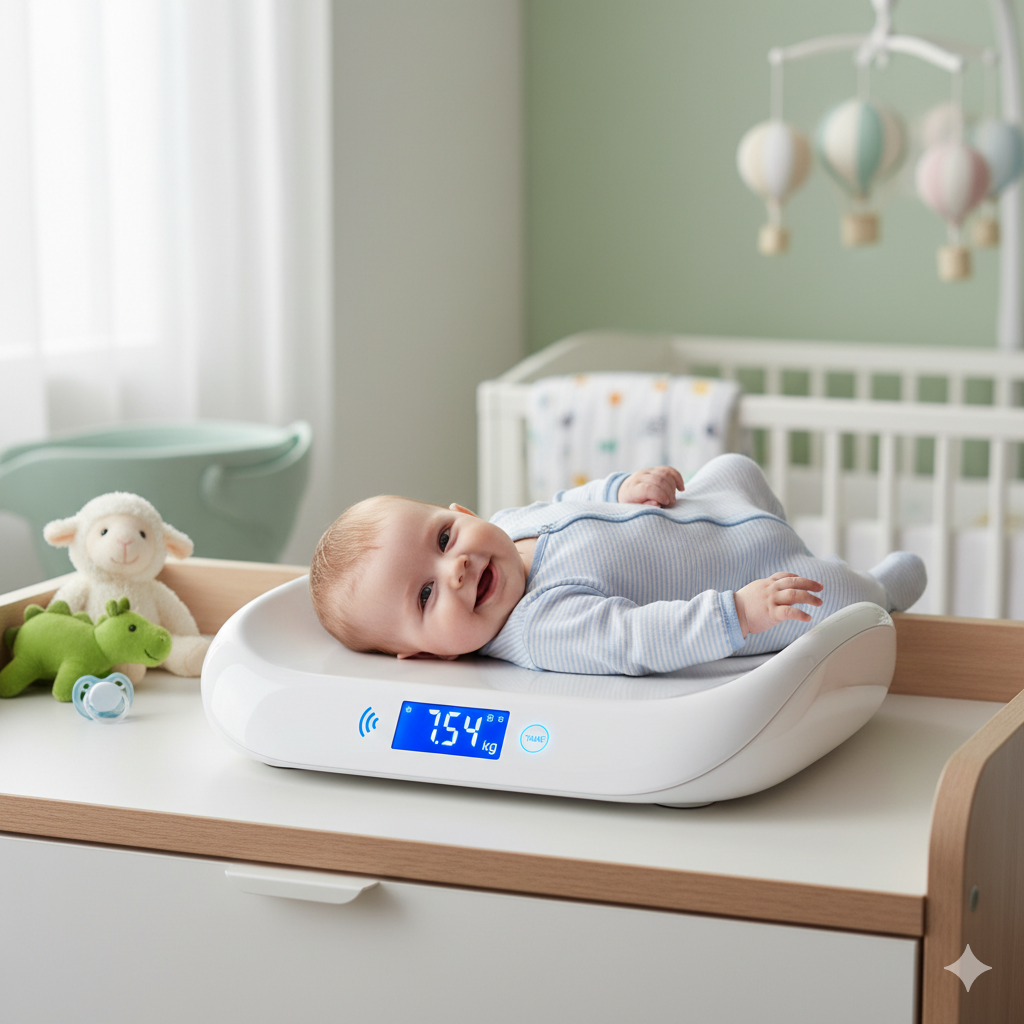 Smart Bluetooth-Enabled Infant Scales