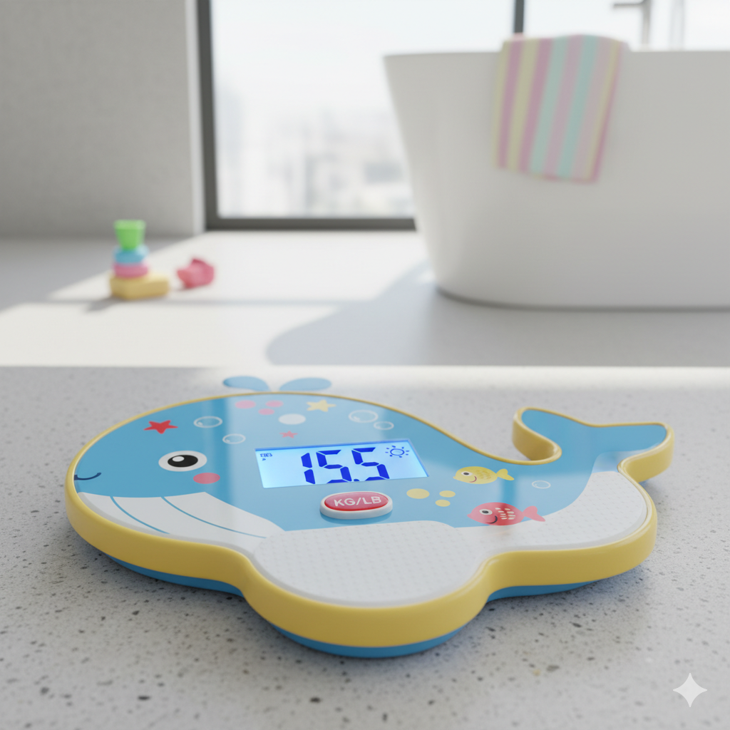 Step On Digital Scales with Child Friendly Designs