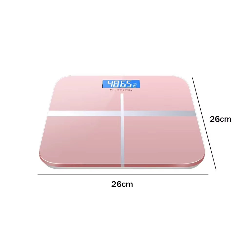 Weight Loss Weighing Device HD Display Digital Body Scale Battery-Powered for Home Office Supplies Room Temperature Measurement