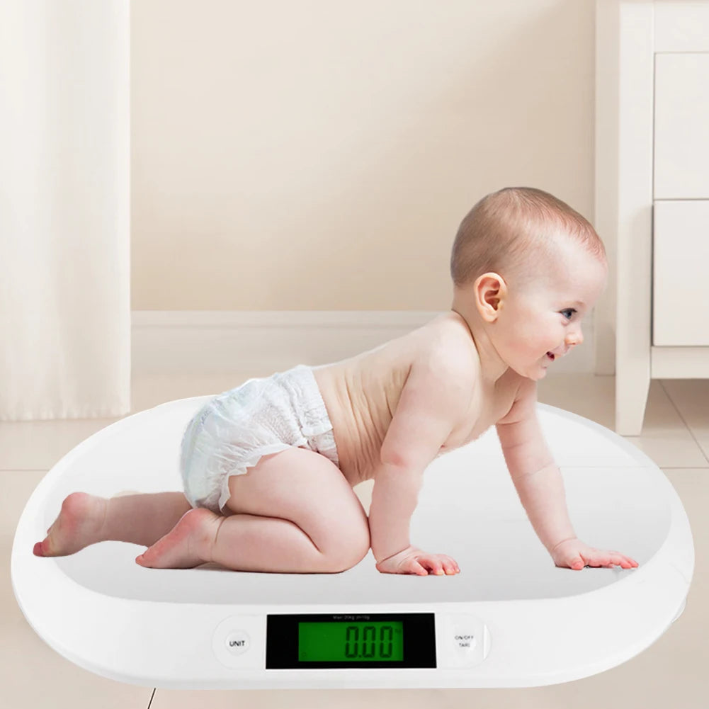  Digital Infant Weight Scale with LCD Display, 20kg Capacity & 10g Graduation