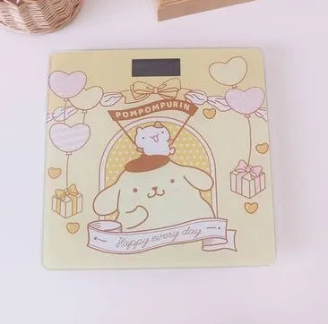 Kitty Household Electronic Scale Weight Scale Body Fat Scale BMI Adult Bathroom Healthy Weight Loss Weighing Body Scale Charging