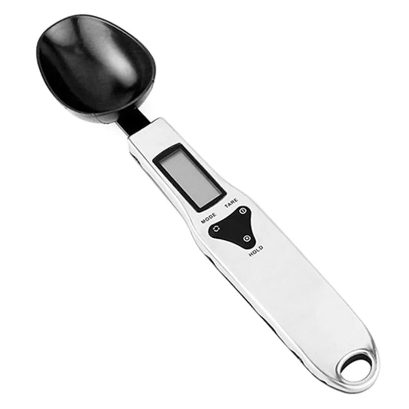 Stainless Steel LCD Digital Scale Measuring Spoon Gram Electronic Spoon Weight Volumn for Food Powder Cooking Baking Drop