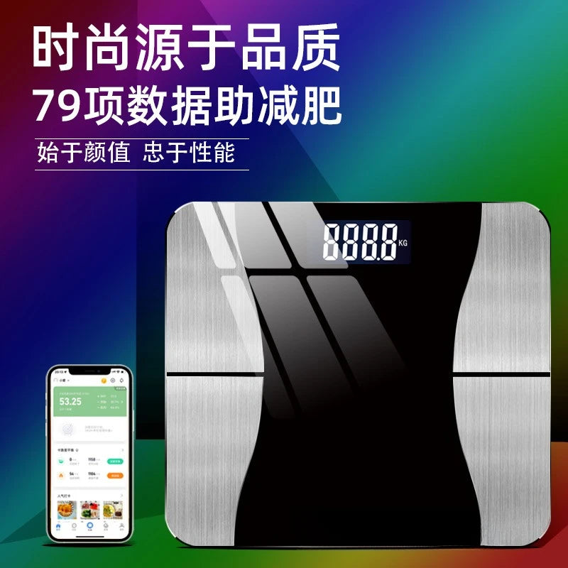 USB Charging Smart Bluetooth Home Body Fat Scale, Weighing Scale Health Scale Electronic Scale