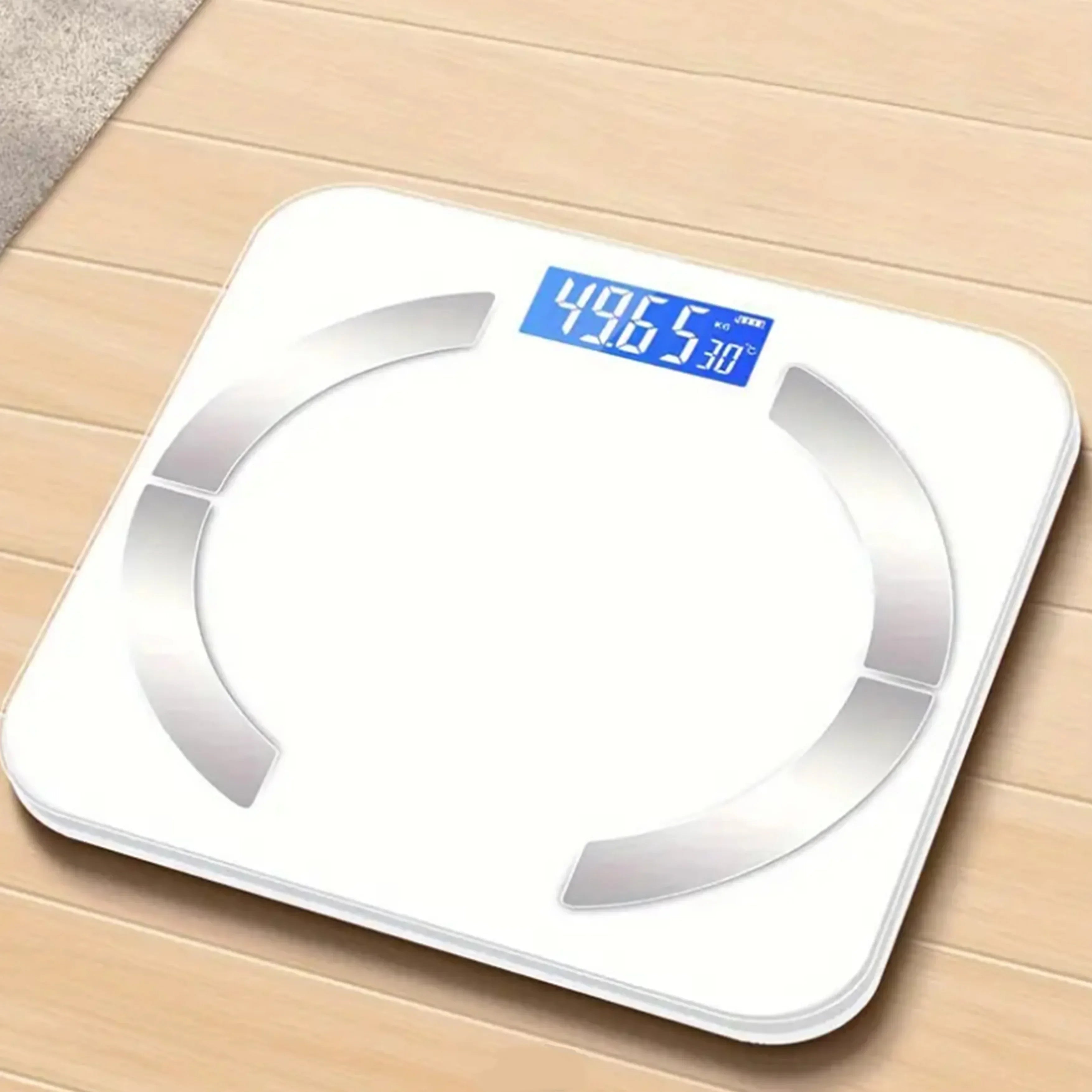 High Definition Digital Weight Scale - Large LCD Display, Max 396.8Ib/180Kg, Home Bathroom Scale for Accurate Body