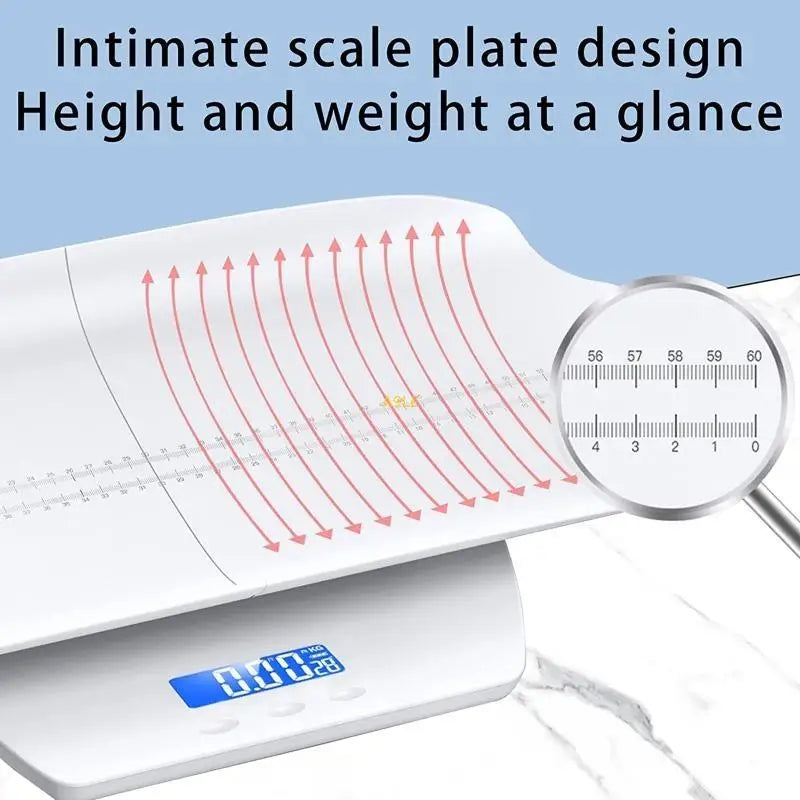 Stable Baby Scale Weight Measuring Tool Toddler Scale with Tare Hold Function