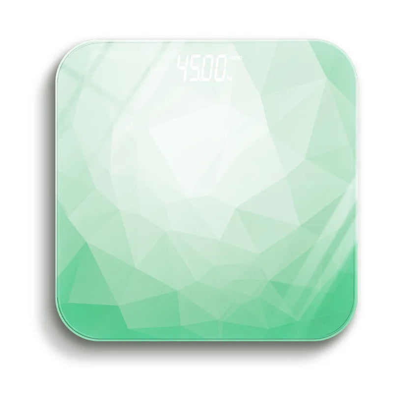 Phone App Connecting Digital Scale Body Weight Gradients Color Bathroom Scale Floor Scales Glass Weighing Scales USB Recharging