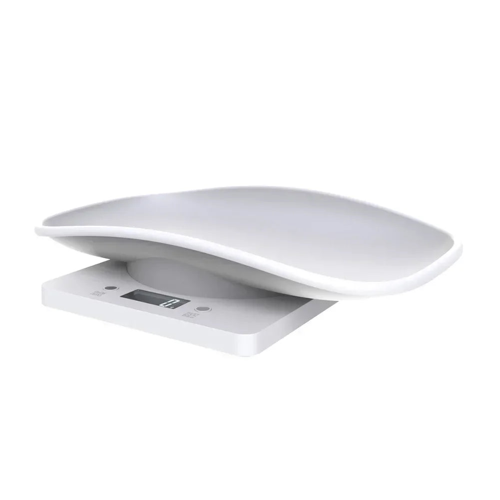 Multi-Function Pet Scale Infant Pet Body Weighing Accurately 1G-10Kg with Height Tray Perfect for Weighing Small Puppy/Cat/Dog