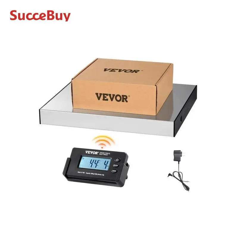 Succebuy Split Type Digital Shipping Scale Postal Mailing Weighing Scale with HD LCD Screen Timer for Luggage Home Post Office