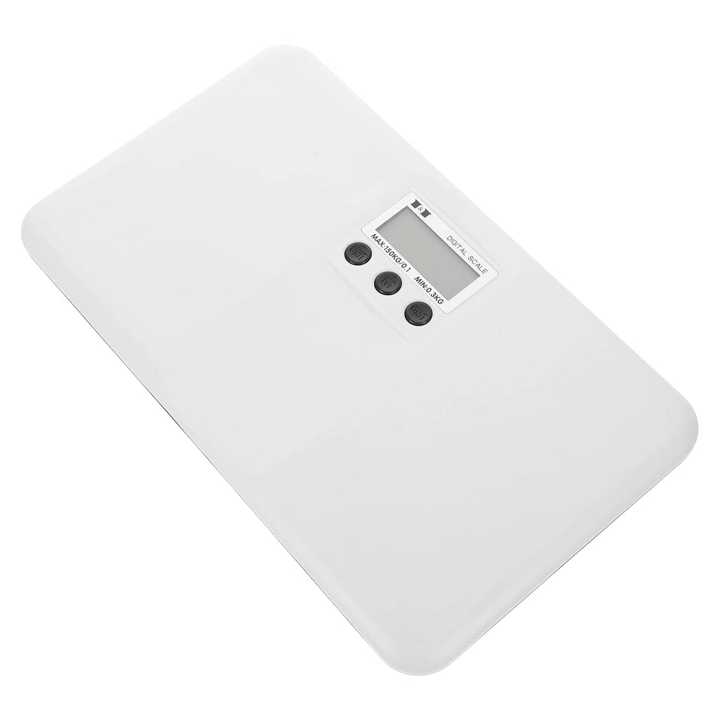 Electronic Pet Scales Baby Weight Scale Digital Display Newborn Infant 150Kg Capacity Large LCD Thin Design Durable