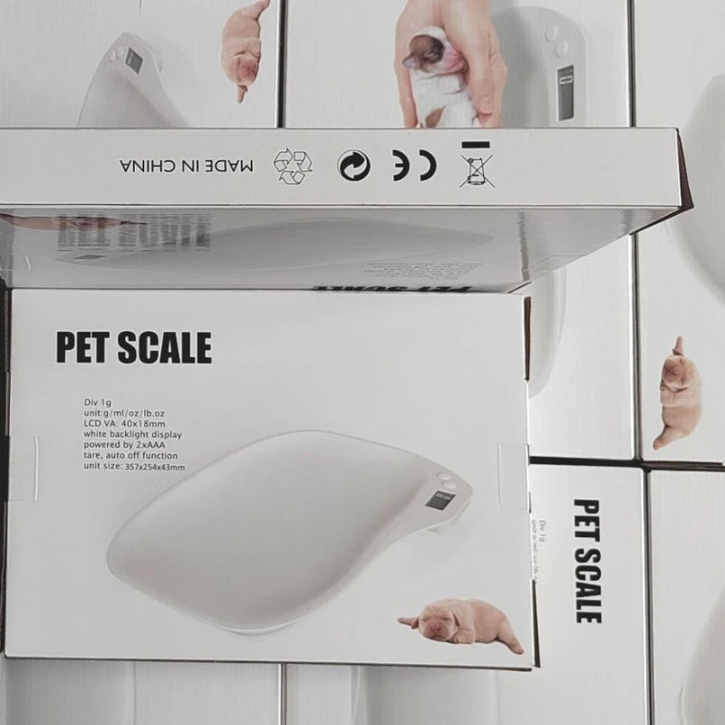 Newborn Pet Scales Tray Baking Kitchen Electronic Scales Pet Weigher Animal Cat Dog Weighing Tools
