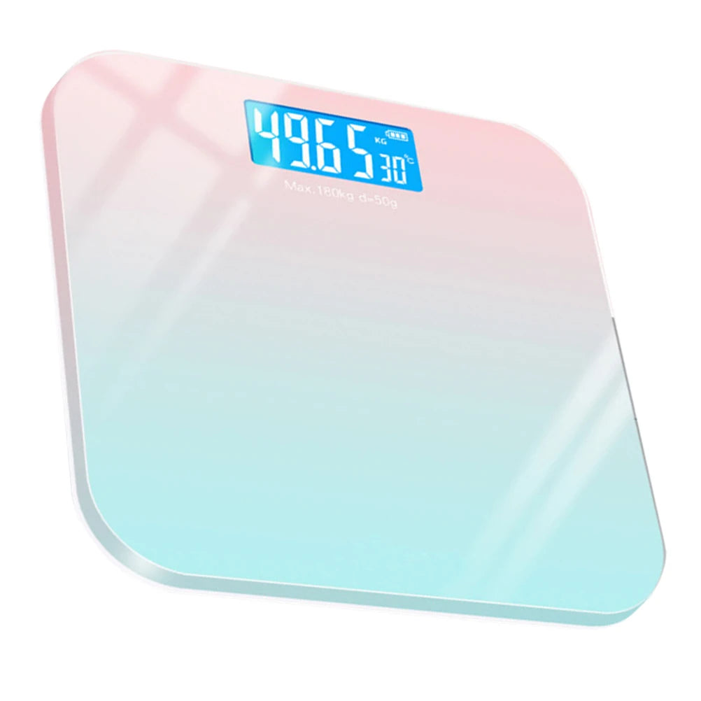 Weighing Scale Digital Infant Scales for Tracking Tempered Glass Bathroom Weight Scale Body Weight Monitor