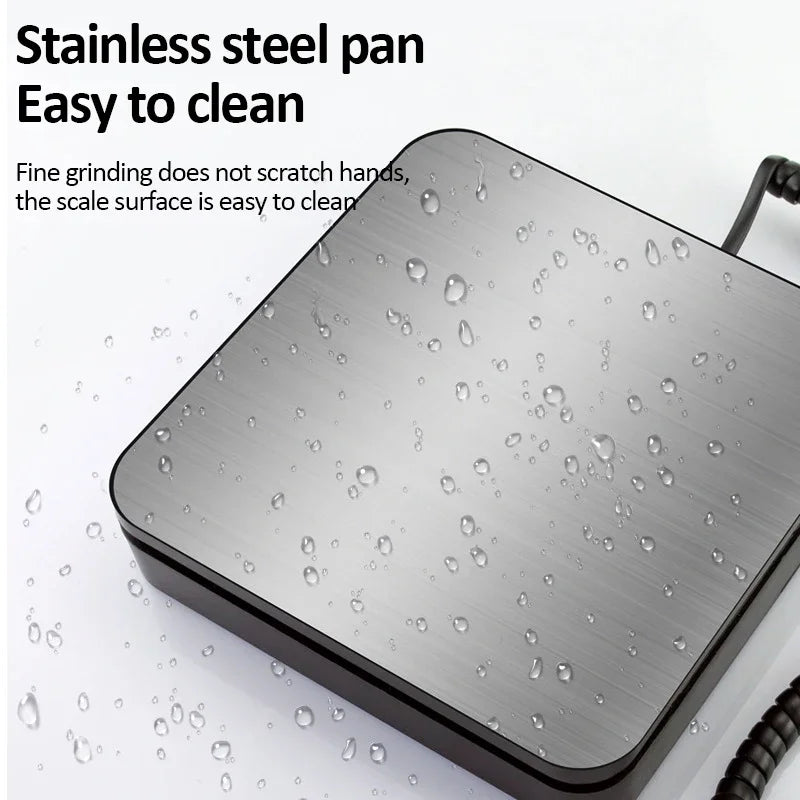 High-Precision Digital Scale 50Kg/2G Electronic Platform Scale Wired/Wireless Parcel Pet Express Weighing Scale with Backlight