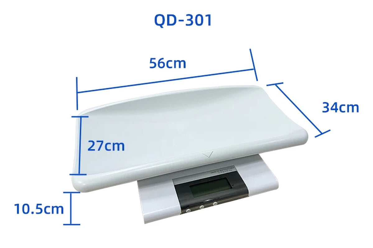  Digital Infant Weighing Scale with Removable Tray – 20kg LCD Baby Scale
