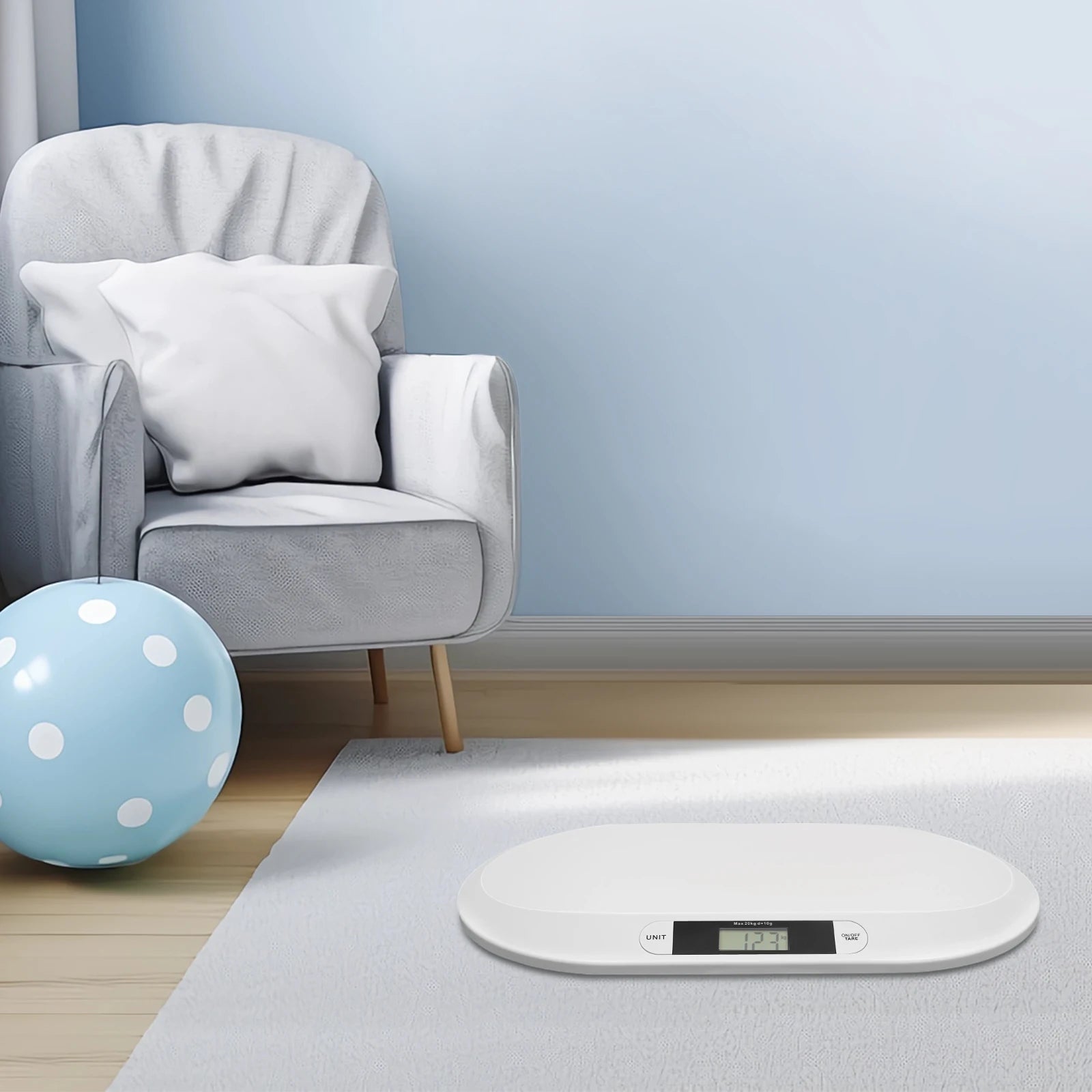  Digital Baby Scale with LCD Display – 20kg Infant Weight Scale
